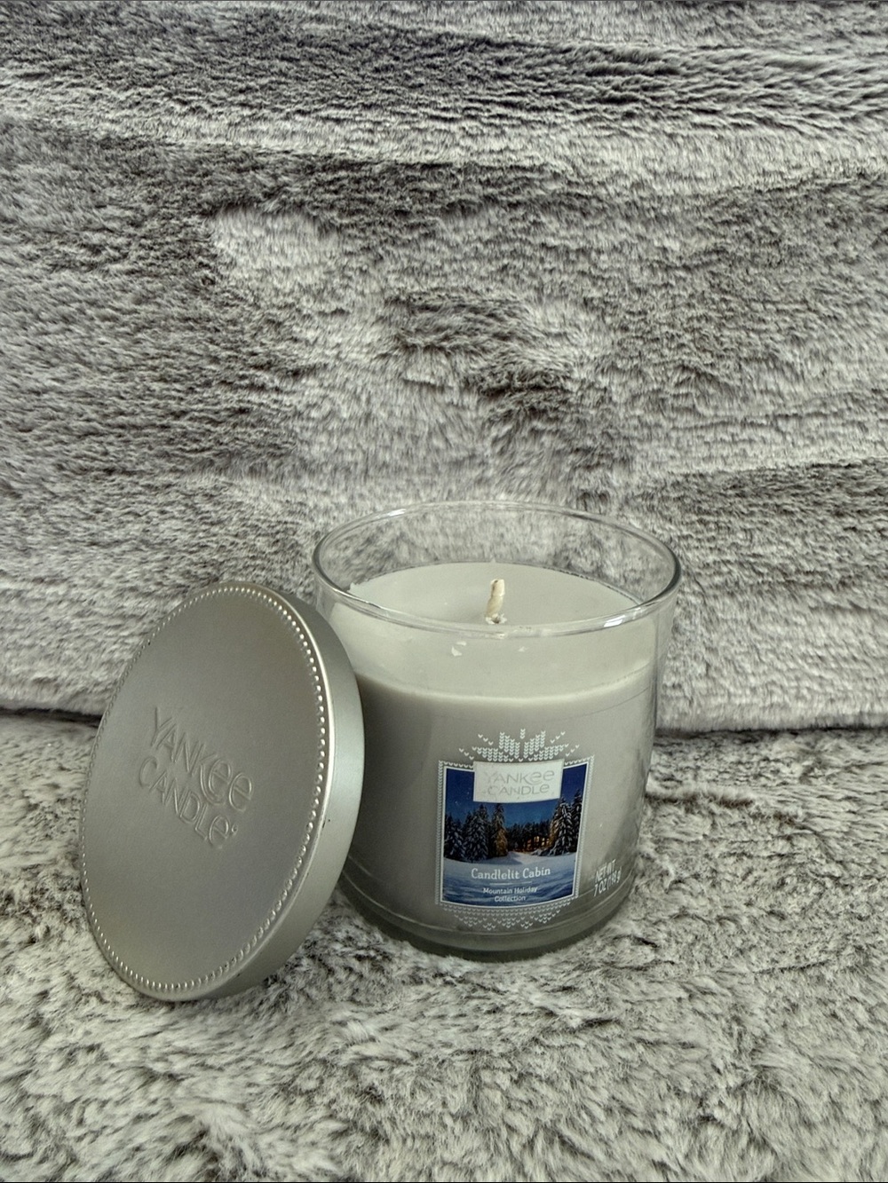NEW Yankee Candle Small Tumbler Candle - Candlelit Cabin